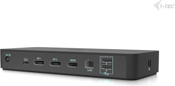 Produktbild i-tec USB-C Intelligent Triple DS+PD 100, USB-C (USB-C, 8 Ports)
