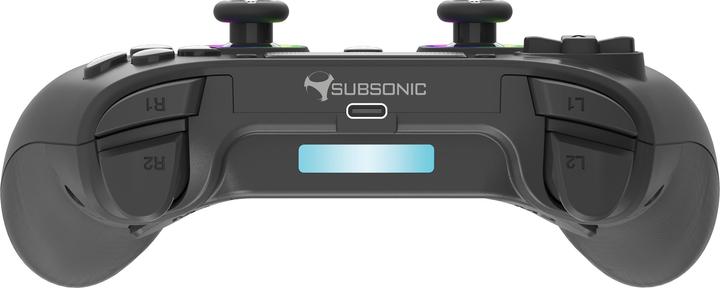 Actual product image Subsonic Wireless Led Controller Black for PS4/PC (PC, PS4)