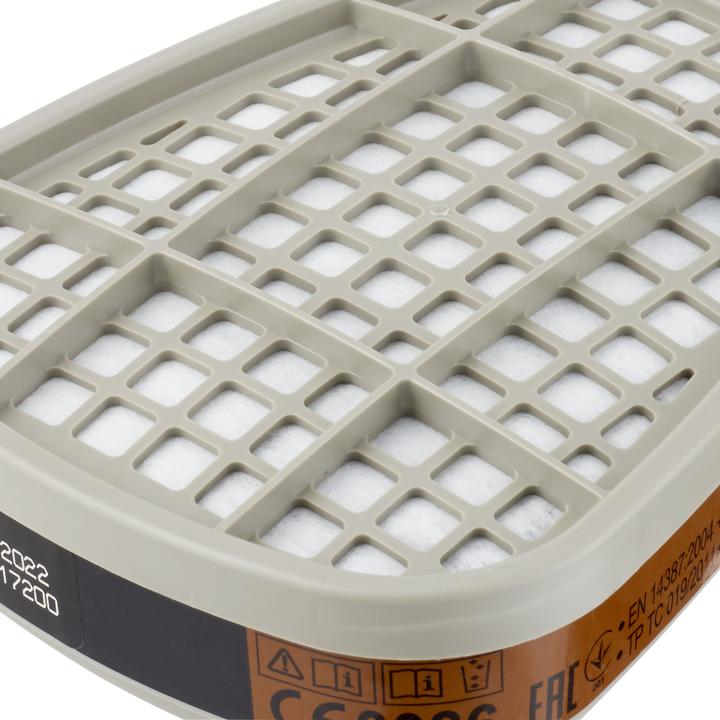 Immagine prodotto 3M Filtro di ricambio per respiratore semimaschera 6002C (A2P2, 2 x)