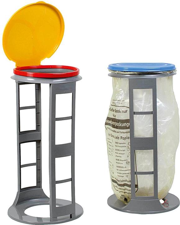 Produktbild GIES Müllsackständer stabil für Müllsäcke bis 80l 76cm Ø40cm