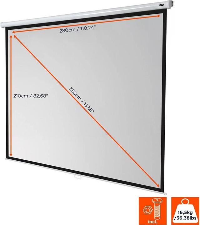 Produktbild Celexon Rollo Economy, Leinwand, 4:3 (141.34", 4:3)