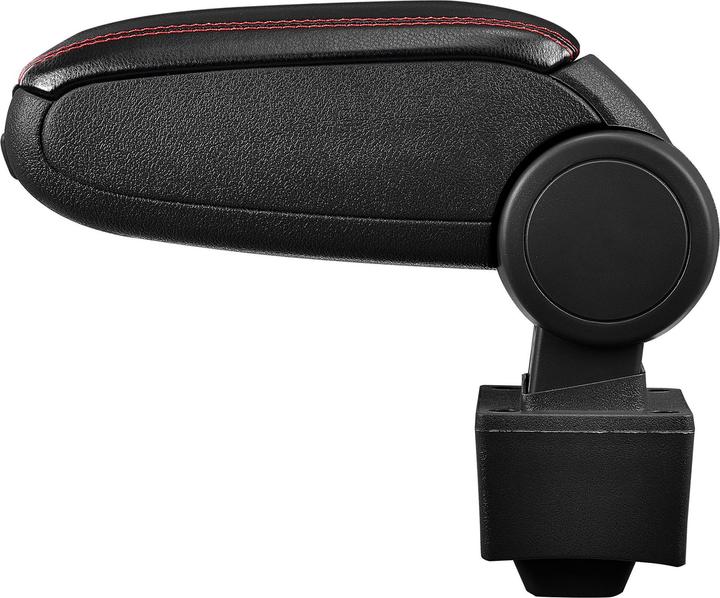 Produktbild Pro-Tec Mittelarmlehne Audi A3 S3 8L 96-03 mit Staufach Kunstleder Schwarz mit roten Nähten