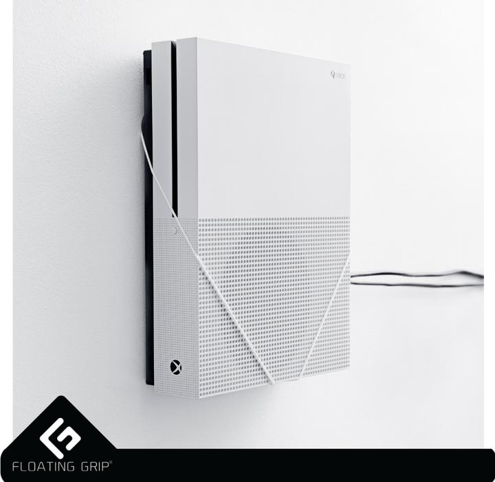 Actual product image Floating Grip ® wall mount for Xbox One S, White (Xbox One S)