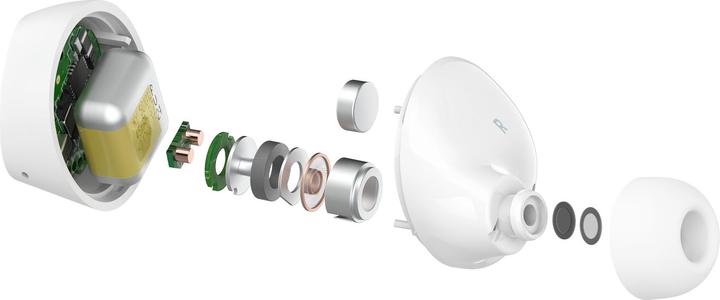 Actual product image Belkin Auc009btwh Soundform Bolt True (No noise cancelling, 19 h, Wireless)