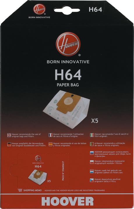 Actual product image Hoover H64 (5 x)