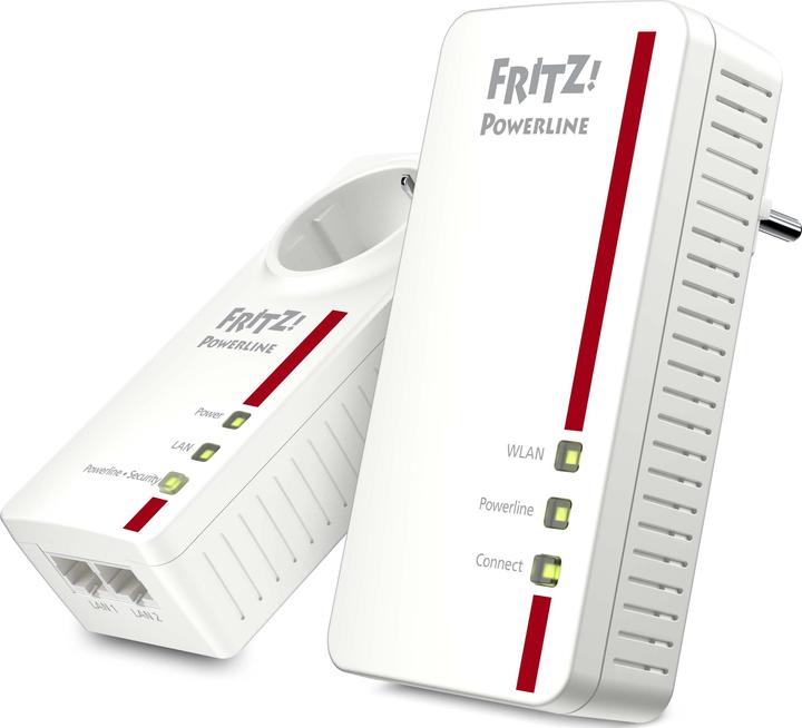 Actual product image AVM FRITZ!Powerline 1260 WLAN Set (1200 Mbit/s)