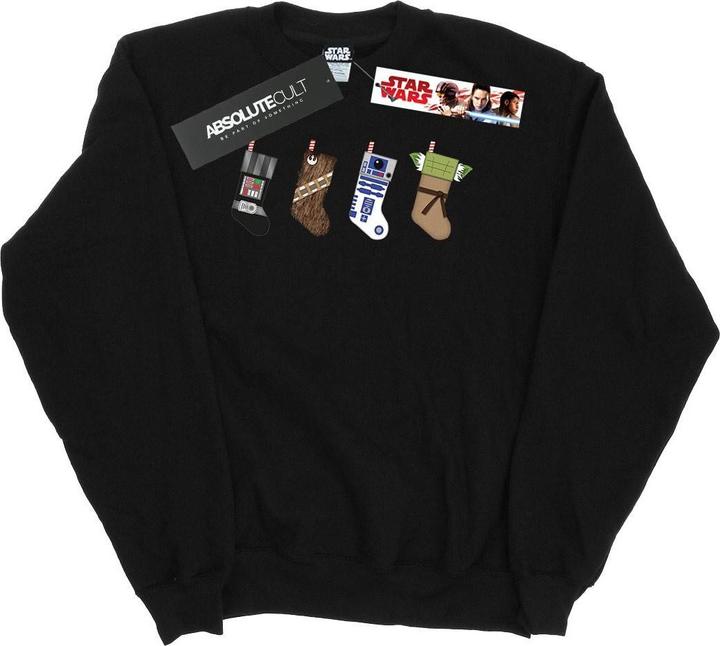 Star Wars Christmas Stockings Sweatshirt (L)