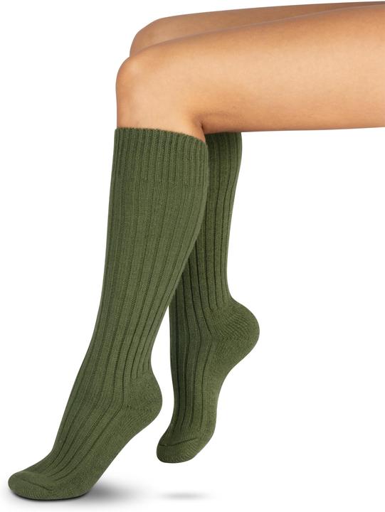 Produktbild Normani 3 Paar Outdoor-Kniestrümpfe ARMY (3er Pack, 35 - 38)