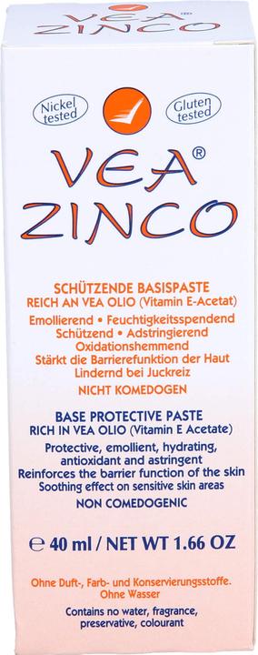 Immagine prodotto VEA Pasta protettiva con pasta di ossido di zinco (Crema corpo, 40 ml)