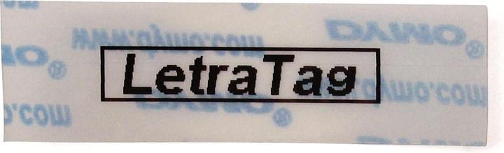 Actual product image Dymo Writing tape LetraTag (1.20 cm, Black)