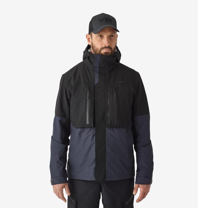 Produktbild Caperlan Angeljacke FJ 500 WPF wasserdicht Herren grau/schwarz (XXL)