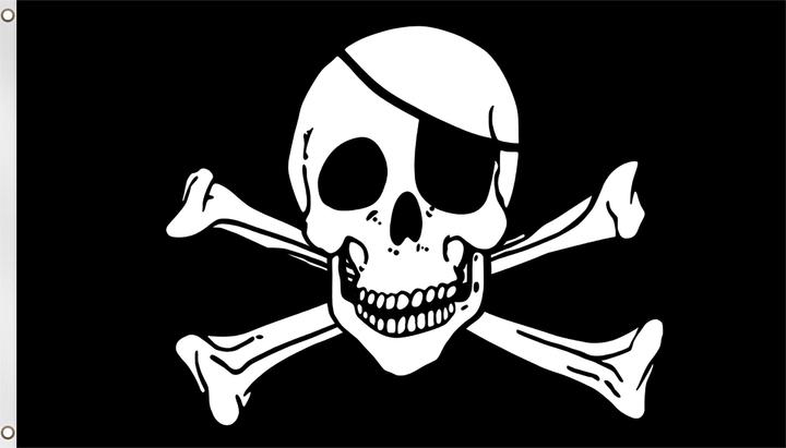Normani Fahne Piratenflagge 150 cm x 250 cm