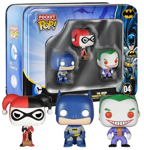 Actual product image Funko Batman: Tin Box 3-Pack Pocket
