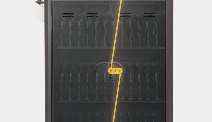 Produktbild AVerMedia AVerCharge C36i+ - Wagen (nur Laden) für 36 Tablets / Notebooks - verriegelbar -