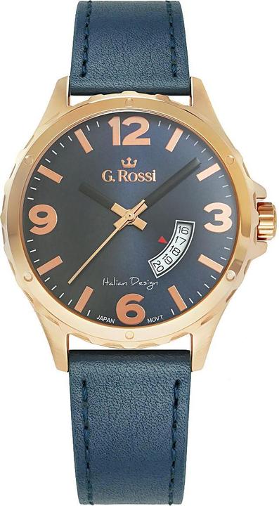 Immagine prodotto Gino Rossi Orologio Rossi Derter Nero Uomo (10273A-6F3) (25 mm)