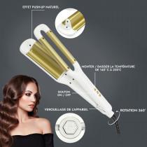 Image du produit Cosmetic Club boucleur cheveux magique 3fers