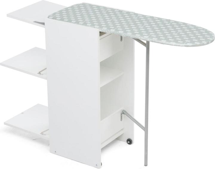 Foppapedretti Tisch mit Regal und Bügelbrett (136 x 39 cm)