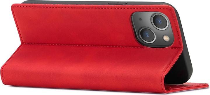 Produktbild Cover-Discount iPhone 13 mini - Stand Flip Case Hülle rot (Apple iPhone 13 mini)