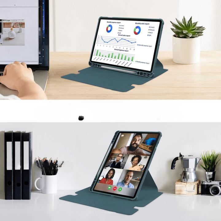 Produktbild Cover-Discount Galaxy Tab S9 FE+ - 360-Grad Tablet Hülle grün (Galaxy Tab S9 FE+)