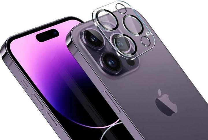 Immagine prodotto Crong LENS SHIELD - iPhone 14 PRO/14 PRO MAX universale (1 Pezzo/i, Apple iPhone 14 Pro Max, Apple iPhone 14 Pro)