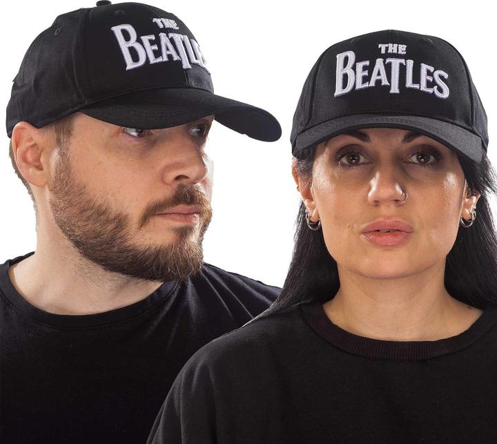 Produktbild The Beatles Beatles White Drop T Logo BL B