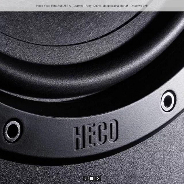Produktbild Heco Audio Victa Elite Sub 252A aktiv (1 Stk., 200 W)