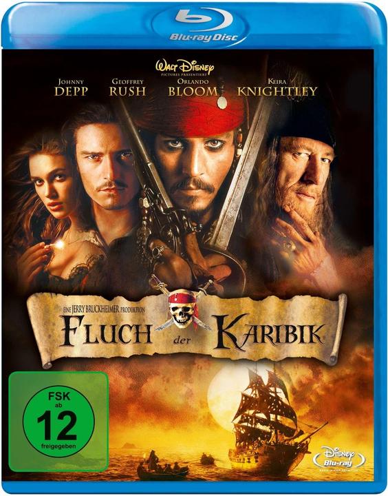 Produktbild Disney Interactive Studios Fluch Der Karibik 1 (Blu-ray, 2003, Deutsch)