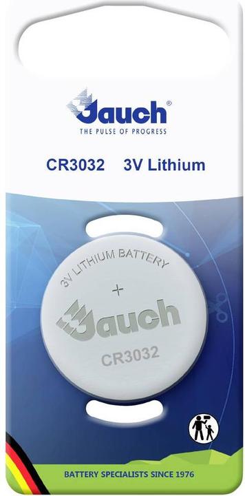 Produktbild Jauch Lithium-Knopzelle (1 Stk., CR3032, 600 mAh)