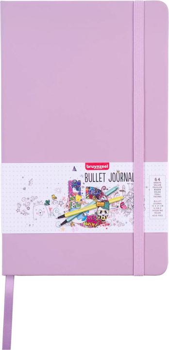 Image du produit Bruynzeel Bullet Journal Lila, 13x21cm, 140 g/m², 64 Blatt (13 x 21 cm)