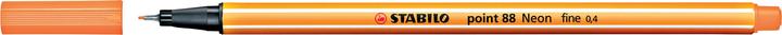Actual product image STABILO point 88 Fineliner (Neon orange, 1 x)