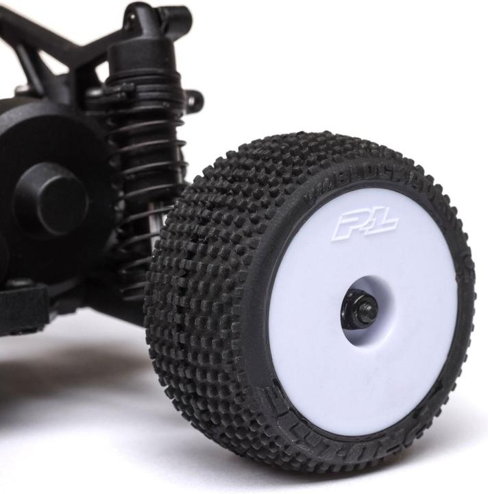 Produktbild Losi Micro-T 2S 1/28 2WD RTR Stadium Truck (Akku & Ladegerät enthalten), Silber (RTR Ready-to-Run)