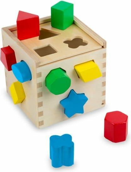 Actual product image Melissa & Doug Melissa and Doug - Shape Sorting Cube - (575)