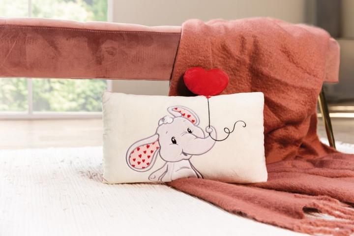 Produktbild NICI 61490 Kissen Love Elefant 43x25cm GREEN