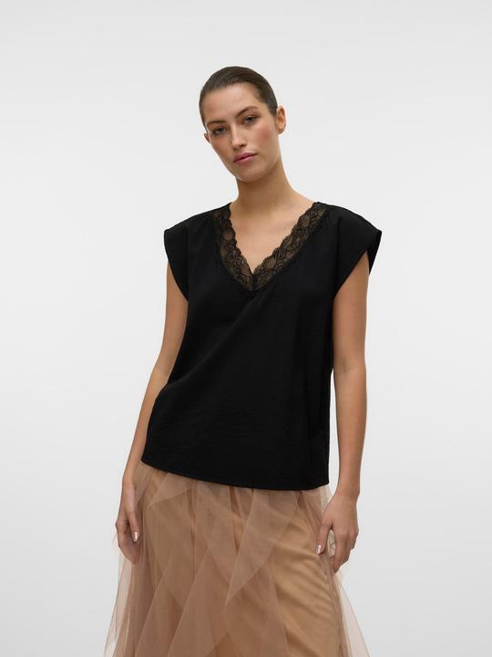 Immagine prodotto Vero Moda Vmsafa Sl V-Neck Lace Top Wvn Ga Noos (L)