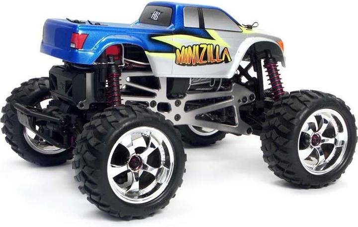 Produktbild HB Racing Chassis Aluminium (Silber) - Minizilla