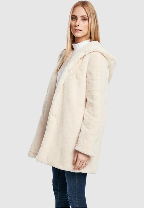 Image du produit Urban Classics Ladies Hooded Teddy Coat (4XL)