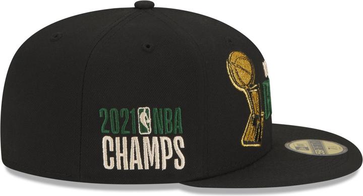Actual product image New Era 59Fifty Fitted Cap - NBA CHAMPIONS Milwaukee Bucks (7 3/8)