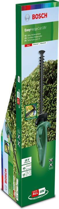 Actual product image Bosch Home & Garden EasyHedgeCut 18-45 (Rechargeable battery operated)