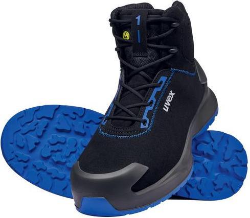 Image du produit Uvex Sports uvex 1 x-craft Botte S2 68150 noir, bleu largeur 14 Taille 42 (S2, 42)