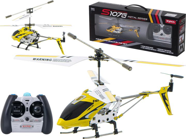 Image du produit Ikonka SYMA S107G Hélicoptère RC jaune