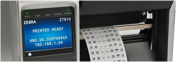 Actual product image Zebra ZT610 (600 dpi)