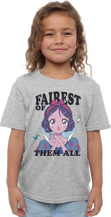 Immagine prodotto Disney Princess Fairest Of Them All Maglietta Biancaneve Anime Bambini (140, 146)