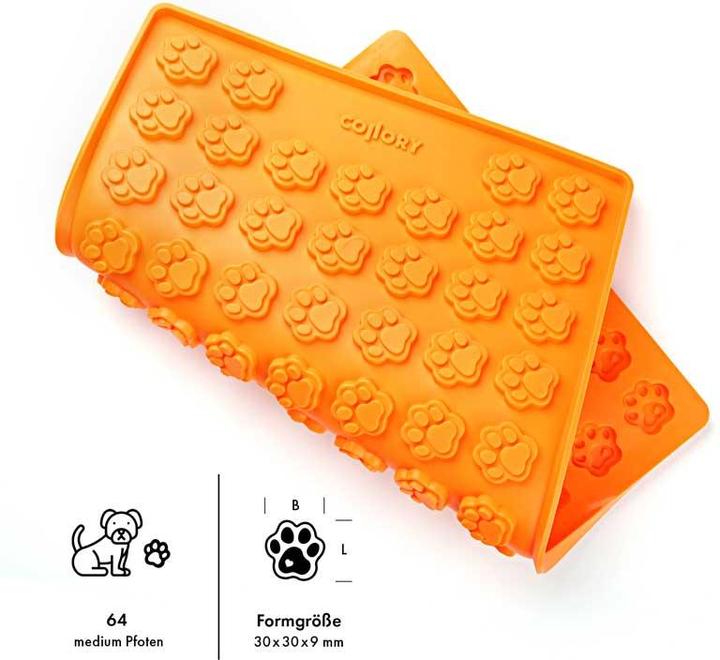 Produktbild Collory Backmatte für mittlere Hundeleckerlis Pfoten