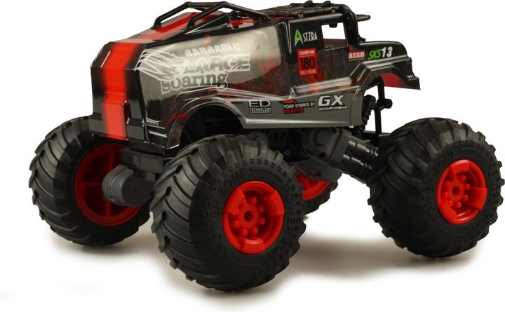 Produktbild Amewi Crazy SXS13 Elektro Brushed Monster Truck 4WD 1:16 RTR rot (RTR Ready-to-Run)