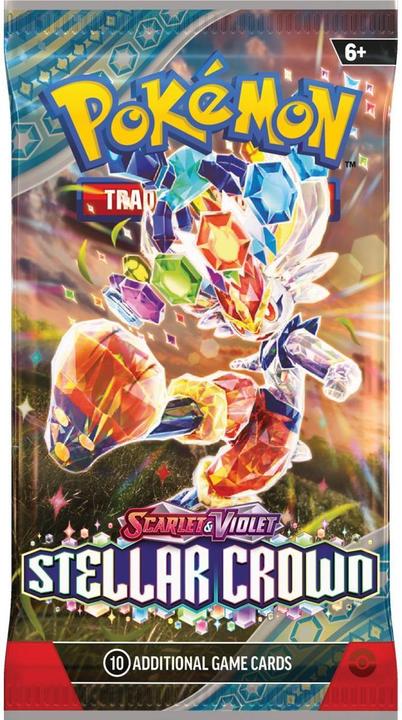 Image du produit Pokémon Stellar Crown (Anglais, Affichage du booster)