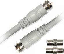 D2 Diffusion C ble SAT m le-2.50 m+2 adaptateurs (Antenna cable)