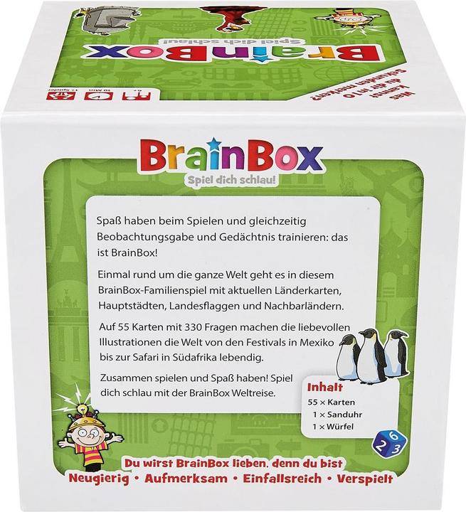 Produktbild Brainbox Weltreise (Deutsch)