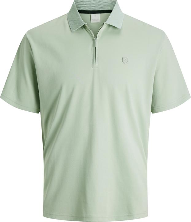 Jack & Jones Jprrodney Ss Zip Polo Styd Ss25 (L)