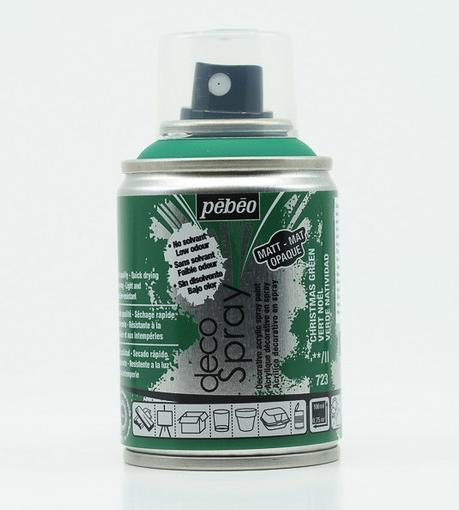 Produktbild Pebeo DecoSpray Matt Acrylfarben (Weihnachtsgrün, 100 ml)