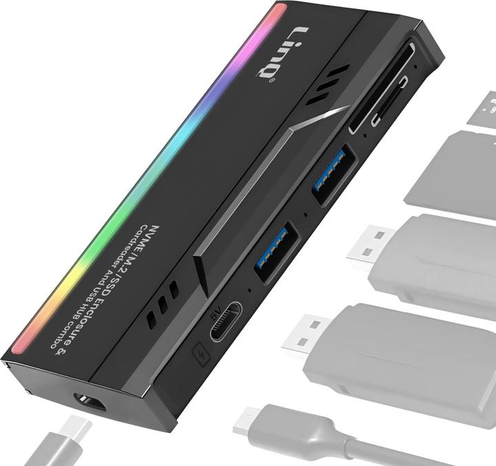 Actual product image LinQ USB hub (USB-C)